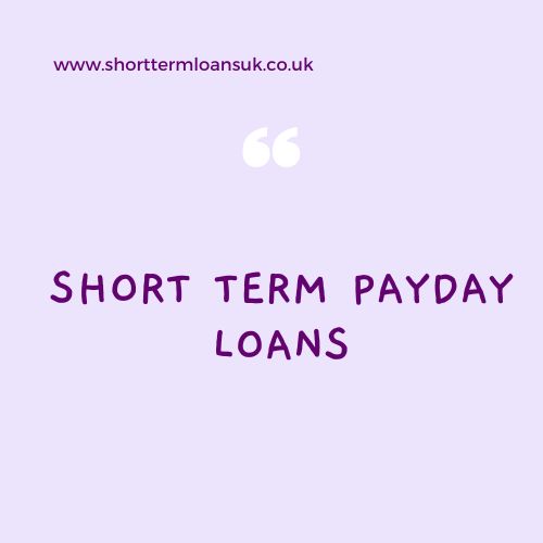 Short Term payday loans