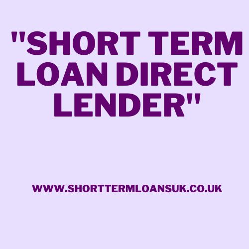 Short term loan direct lender